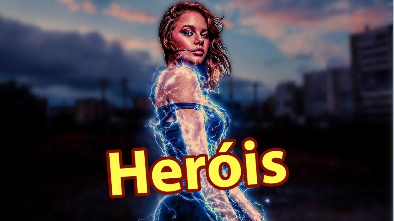 Três tipos incríveis de heróis!