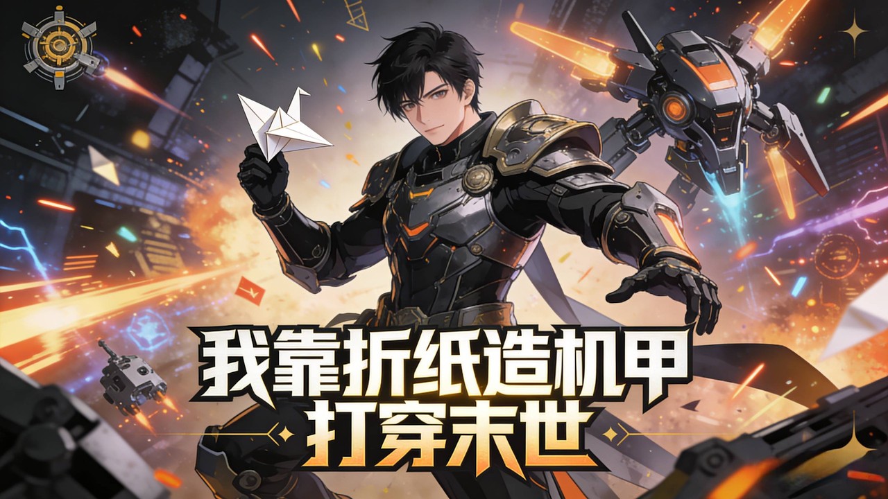 【Multi Sub】《我靠摺紙造機甲打穿末世》折著折著就成了最強異能者#漫劇 #動態漫 #AI漫劇 #動漫 #動畫