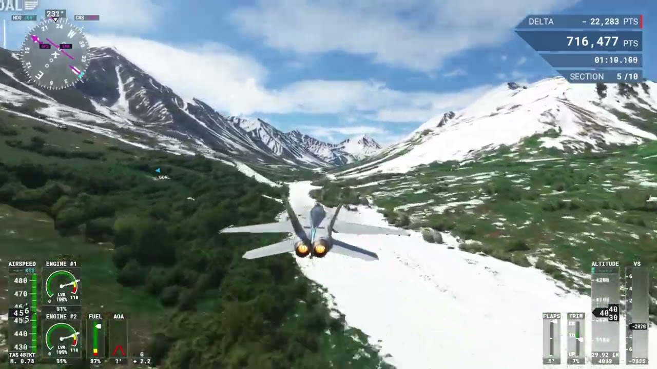Try This Route And Beat Your Score - Ranked 90 Top Gun DLC - Yannet Glacier