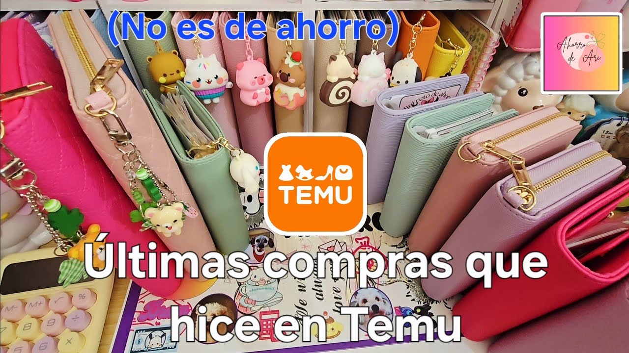 Unboxing compras de Temu 🥰🍀💖 #haul #unboxing #sistemadesobres 