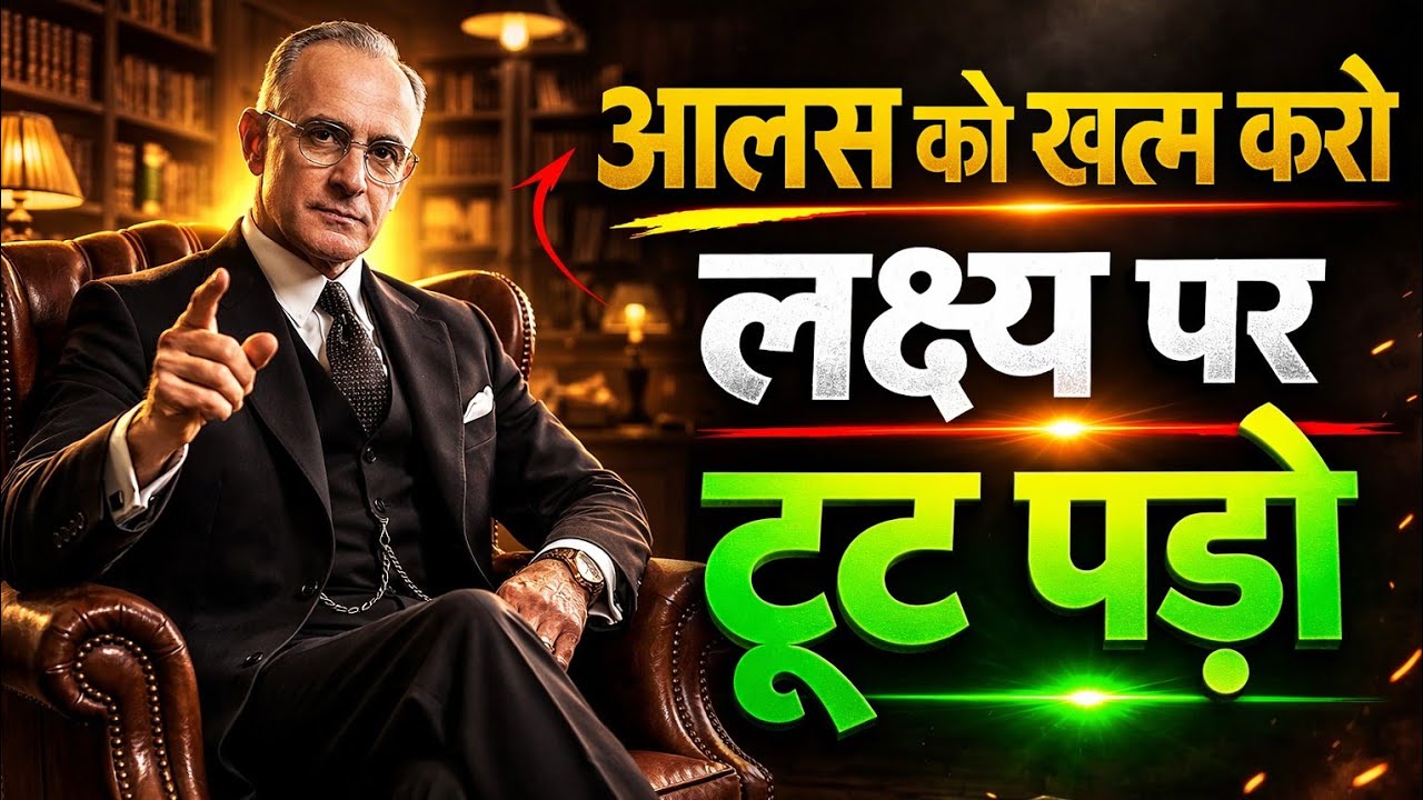 जिस दिन आपने आलस और डिस्ट्रैक्शन छोड़ दिए… उसी दिन सफलता आपको ढूँढने लगेगी | Napoleon Hill Inspired