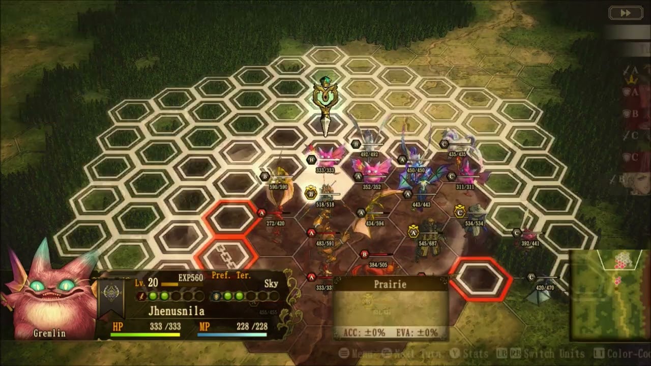 Brigandine the legend of Runersia Battle Tips