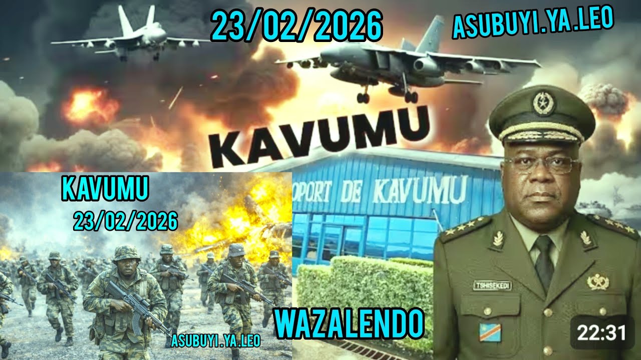 23/02/2026 Congo Mapema Asubuhi Kavumu – Rubaya | Minembwe tazama video Leo 🇨🇩⚠️