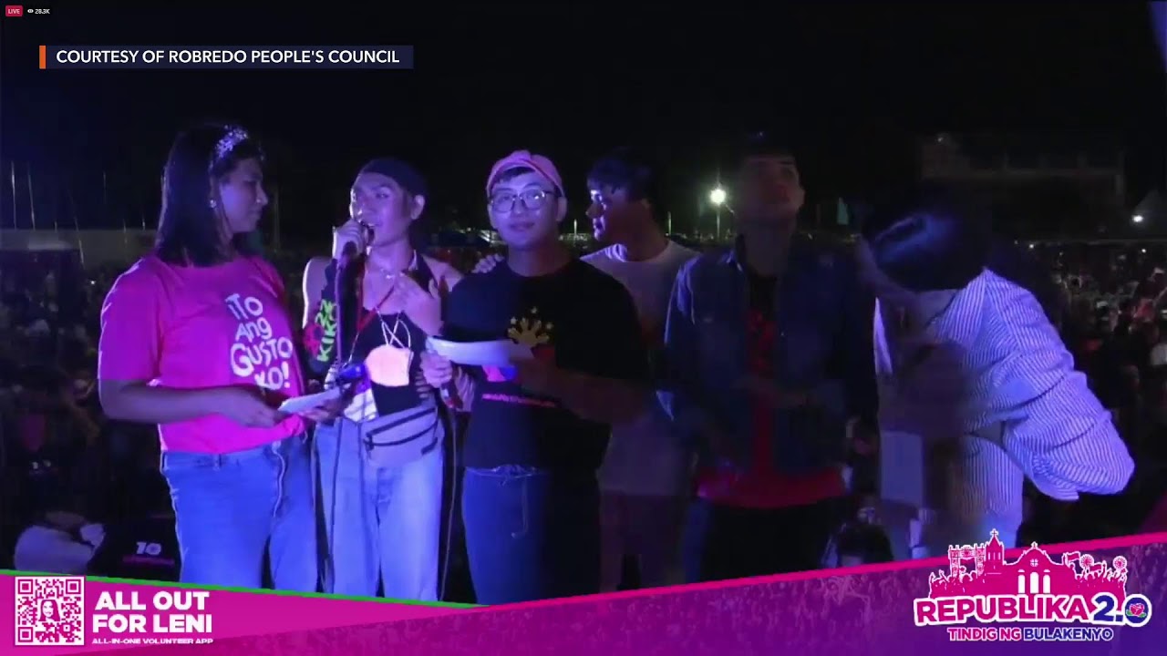 Leni-Kiko campaign rally in Bulacan