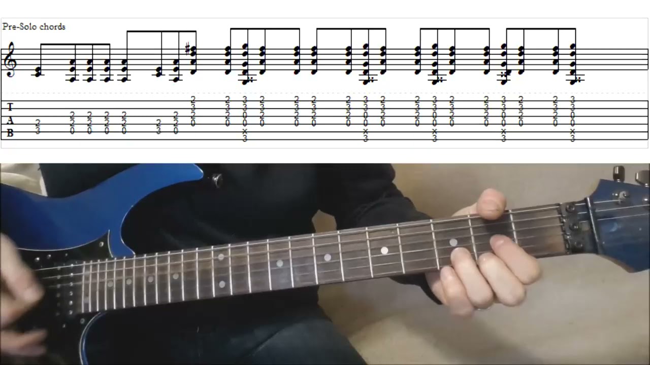 How to play AC\DC's Flick of the Switch (w\Tabs)