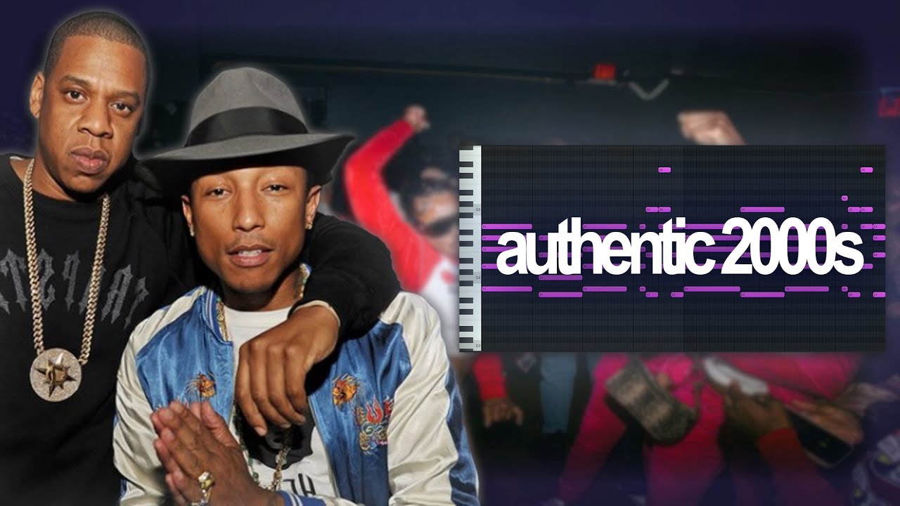 Making AUTHENTIC 2000s Beats for Pharell from SCRATCH!