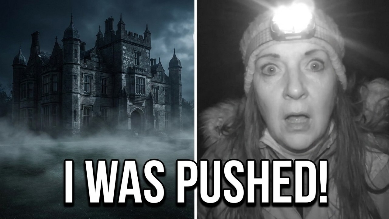 Terrifying ghost at Turton towers