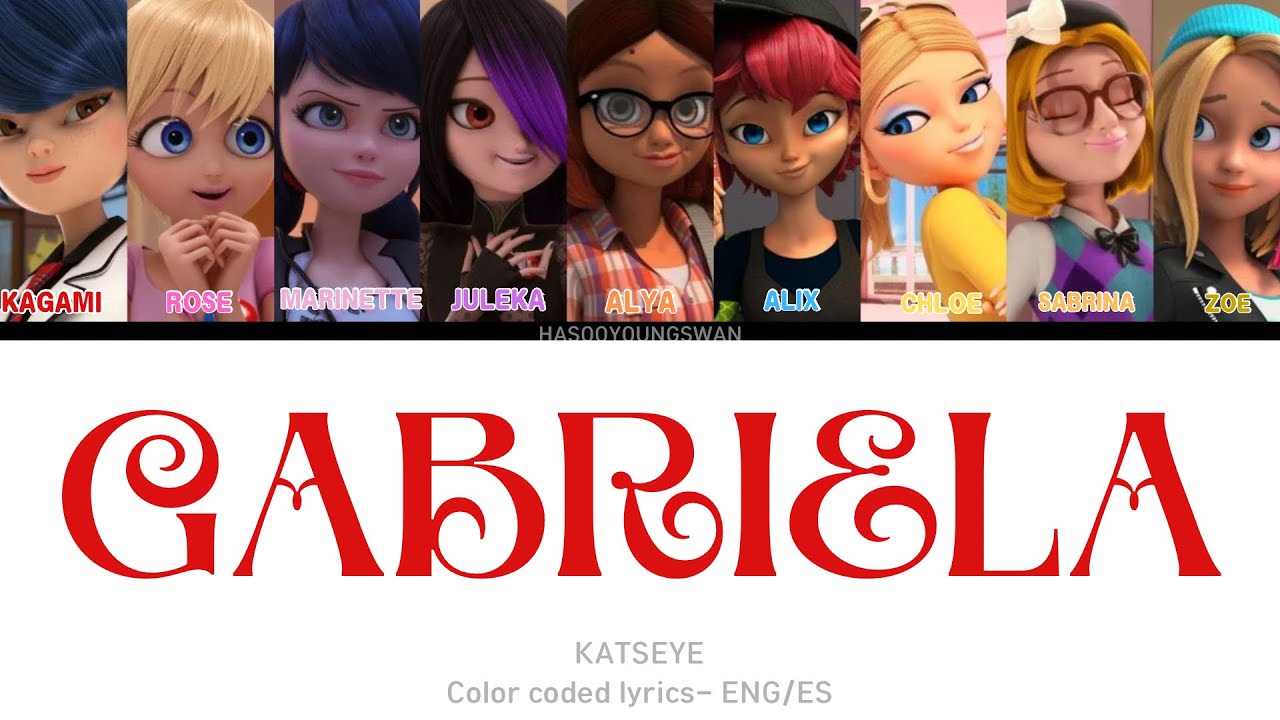 How would Miraculous Ladybug girls sing Gabriela by Katseye