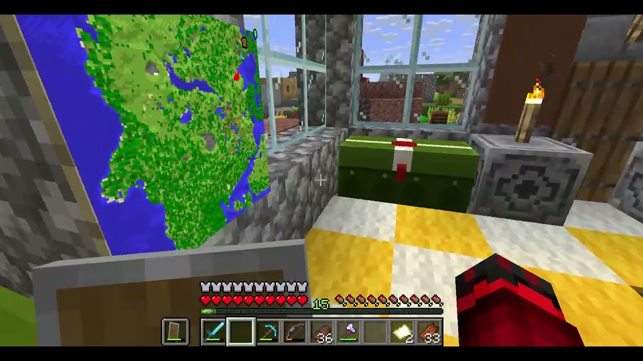 MINECRAFT base tour Season 3 Episode 1.