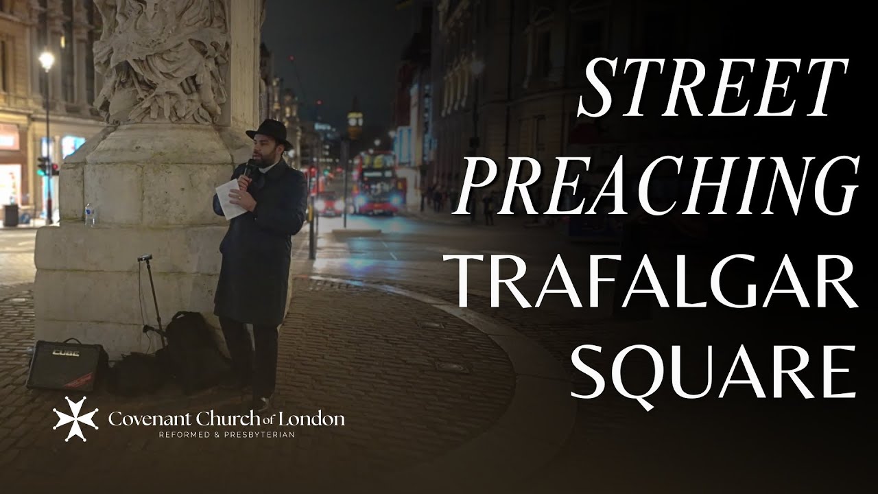 Christmas STREET PREACHING & Carol Service at TRAFALGAR SQUARE | J. M. Bragatto | Covenant Church