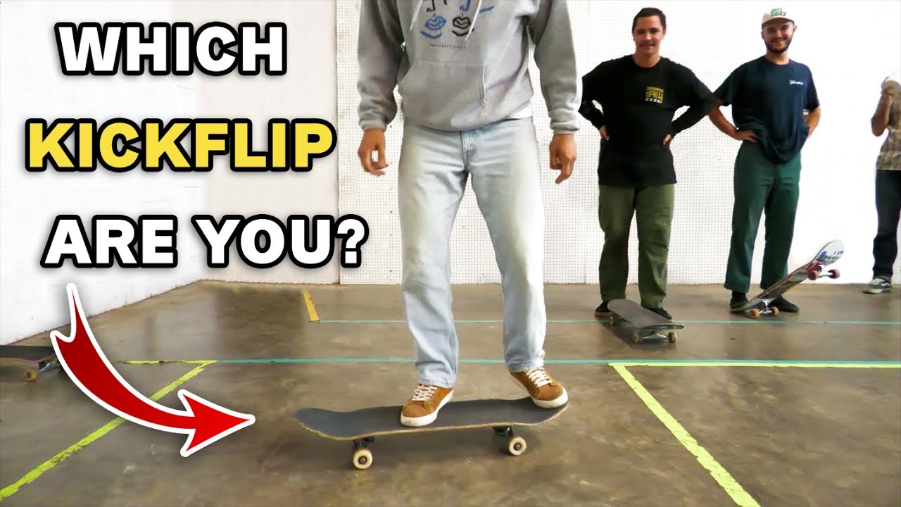 Every Skater Kickflips Differently