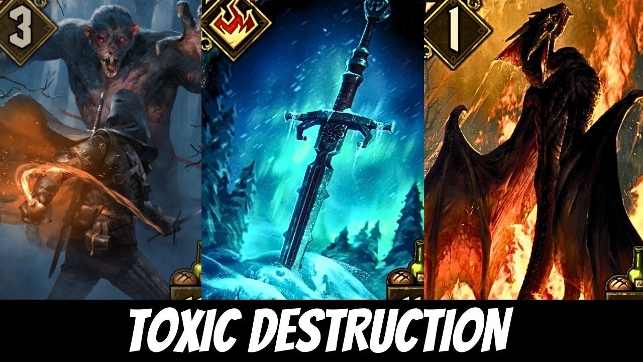 GWENT: Sihil + Dragons + Madoc | Skellige Faction Deck