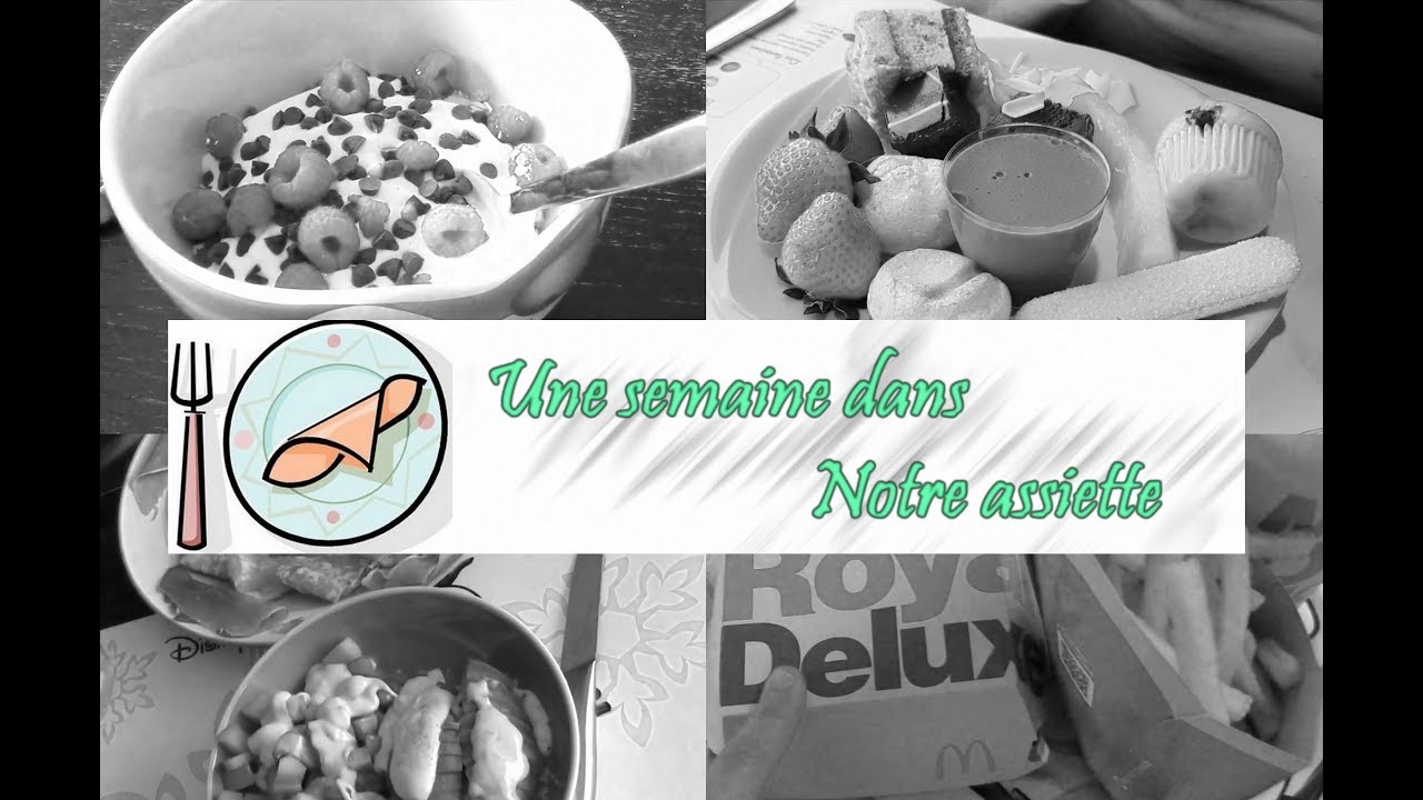 [Une semaine dans notre assiette] Semaine du 25 au 31 Mai
