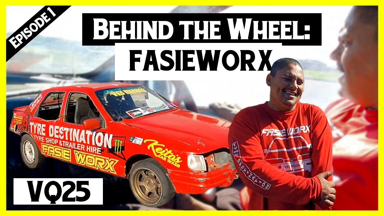FASIEWORX Takes SPICY 🌶🔥 VQ Swap Ford Sapphire for a WILD RIDE! | Behind The Wheel: EPISODE 1
