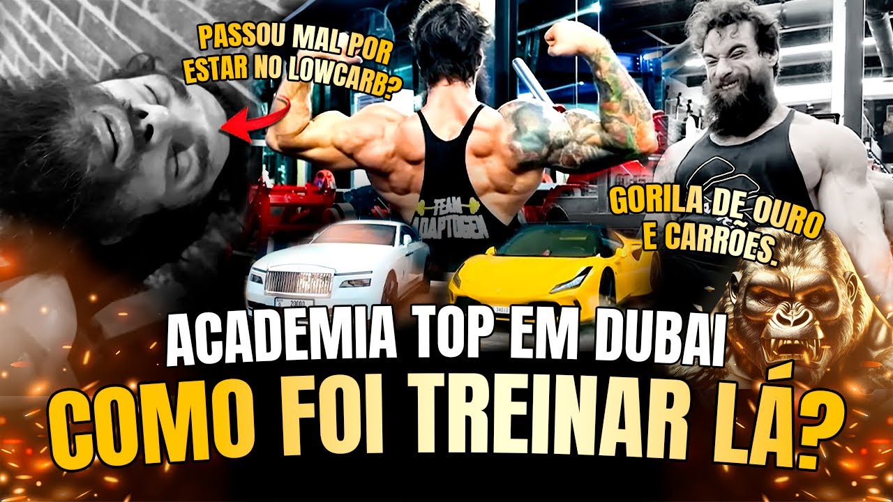 ROTINA DE JULIO GORILA EM DUBAI
