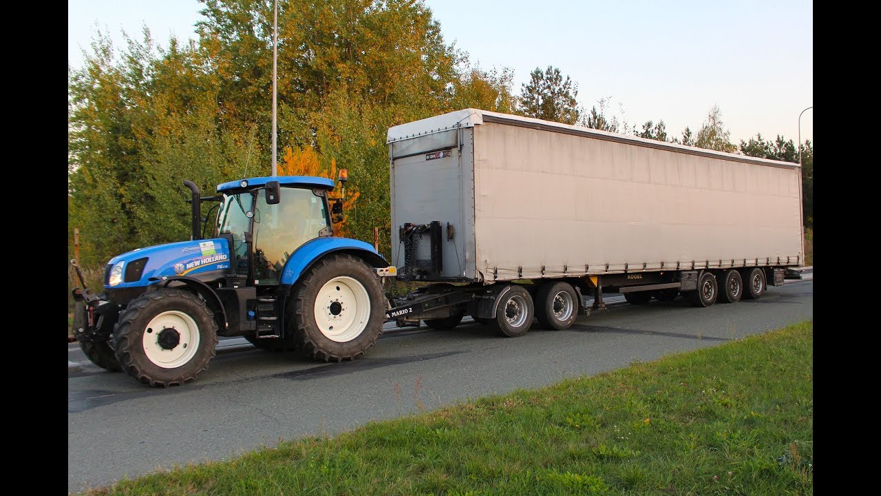 Trasa smerfem z naczepą!!! [vlog#4]