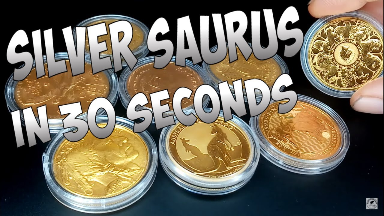 Silver Saurus Gold and Silver Stacking Channel Trailer