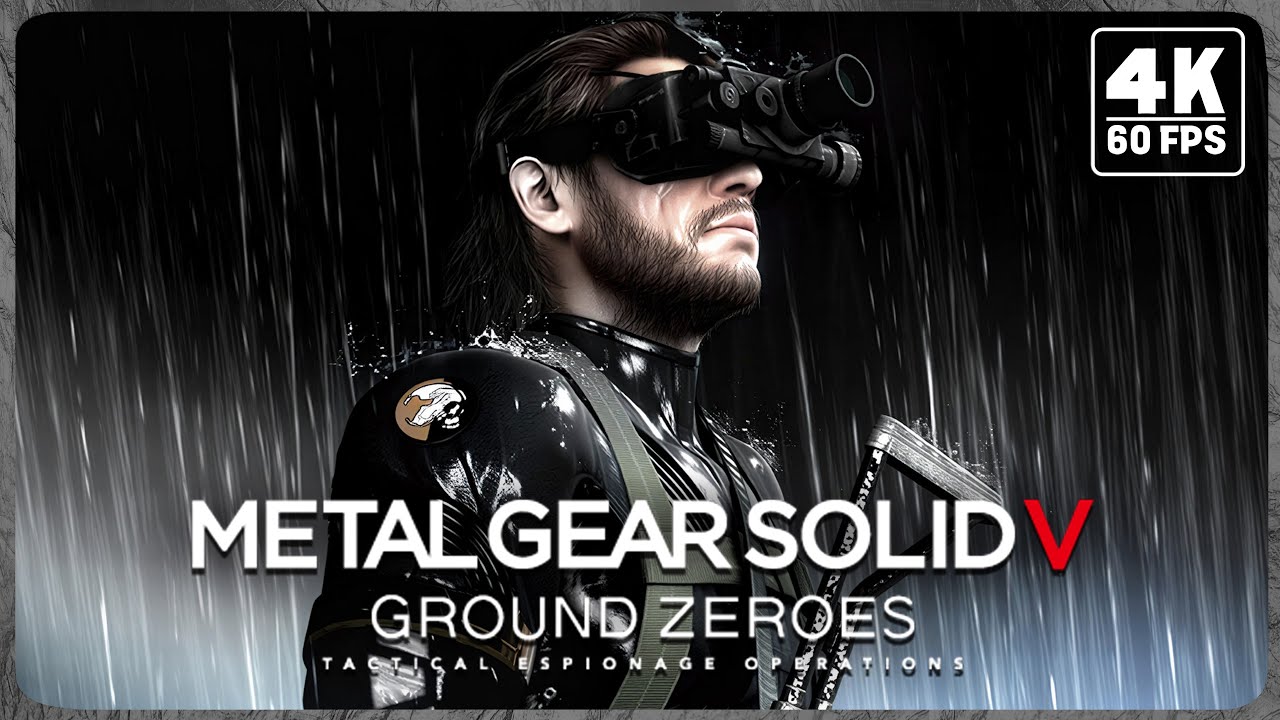 METAL GEAR SOLID V: GROUND ZEROES (FULL GAME) No Commentary, No Deaths, No Loadings