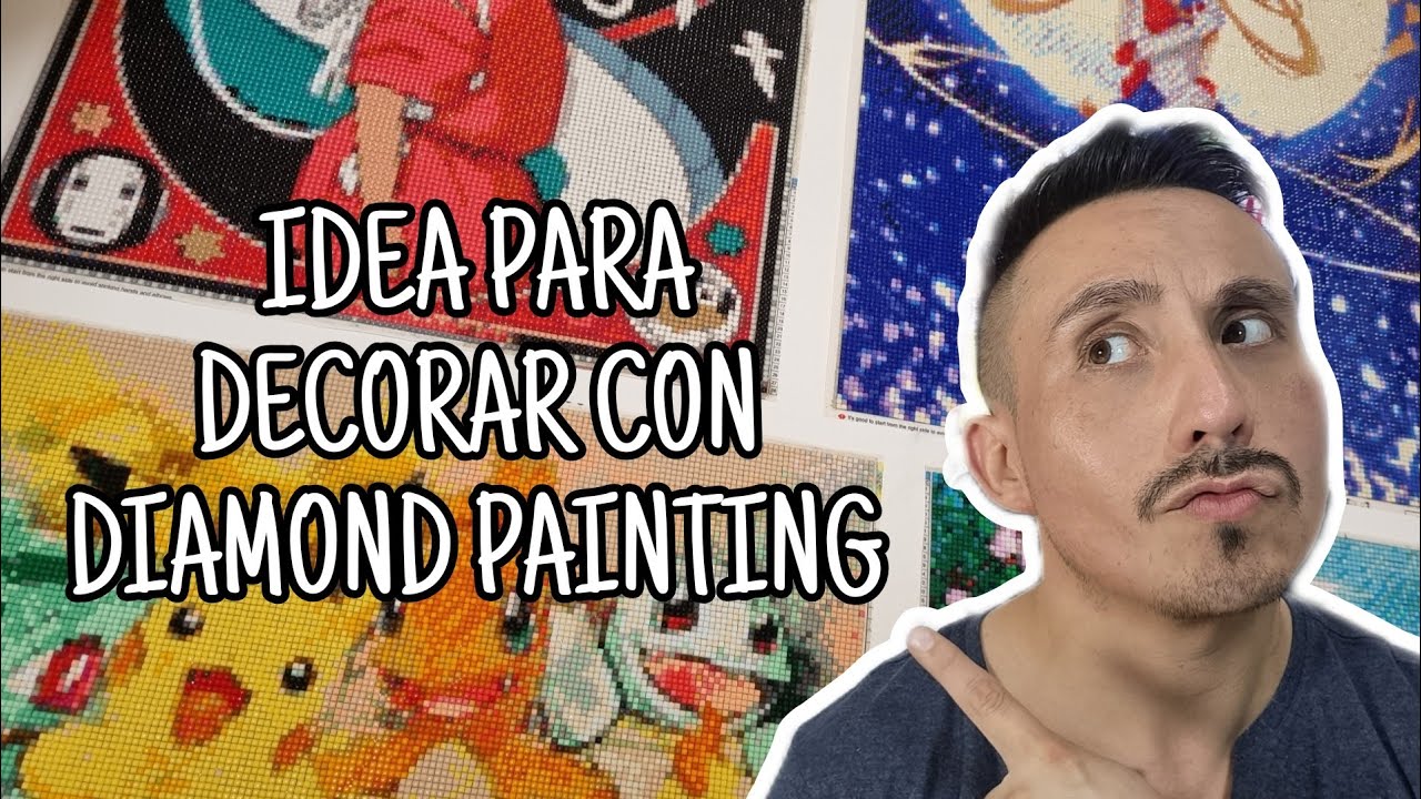 📚 IDEA PARA DECORAR CON DIAMONG PAINTING ANIME 📚