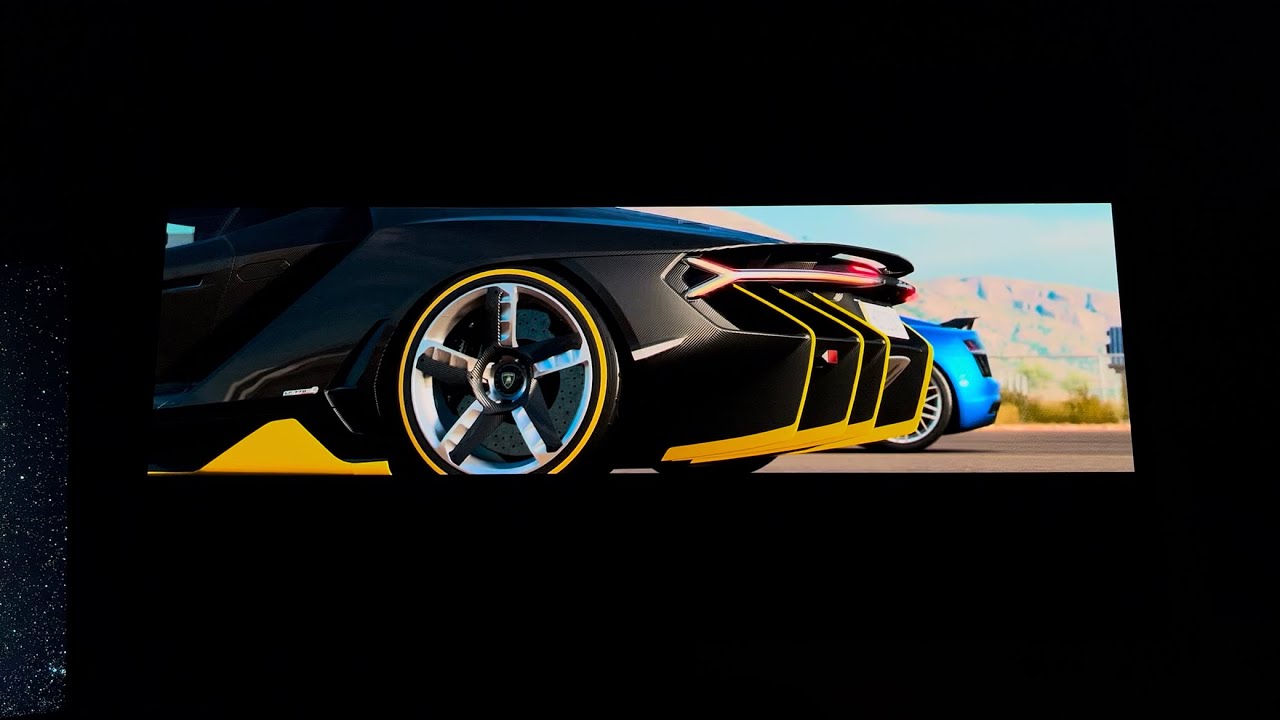Forza Horizon 3 on OLED