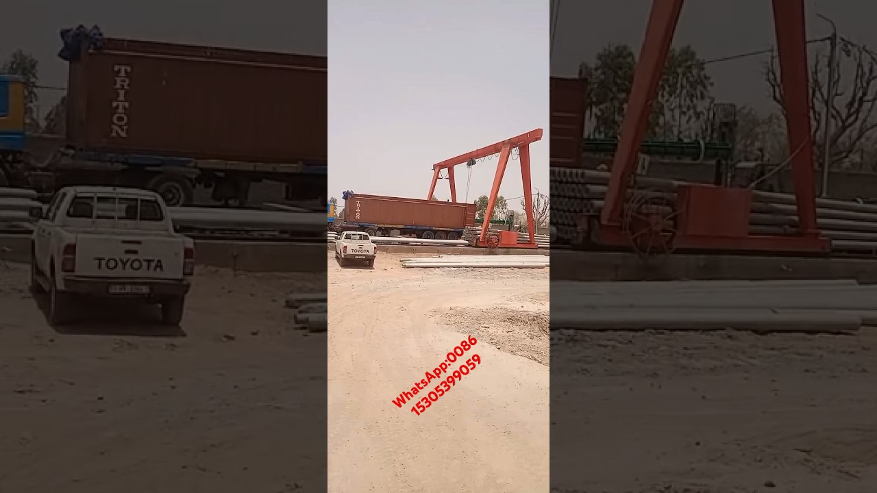 Africa Concrete pole factory expand the production capacity. (New concrete pole machines arrived)