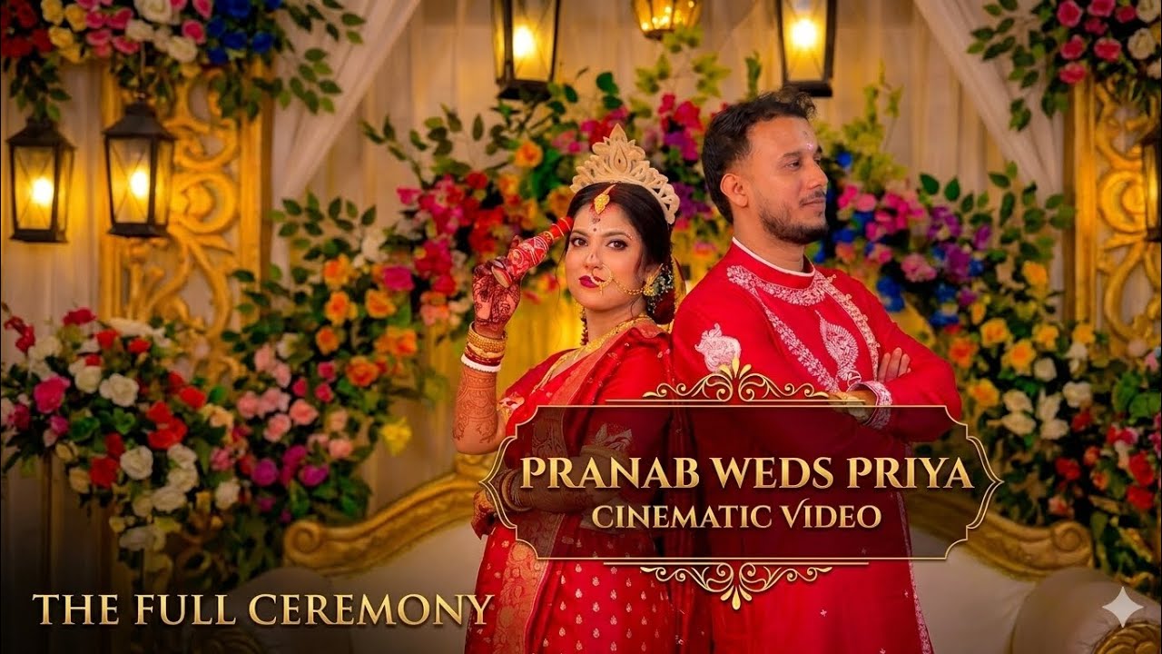 The Beginning Of Our Forever | Cinematic Video |Pranab Weds Priya ♥️