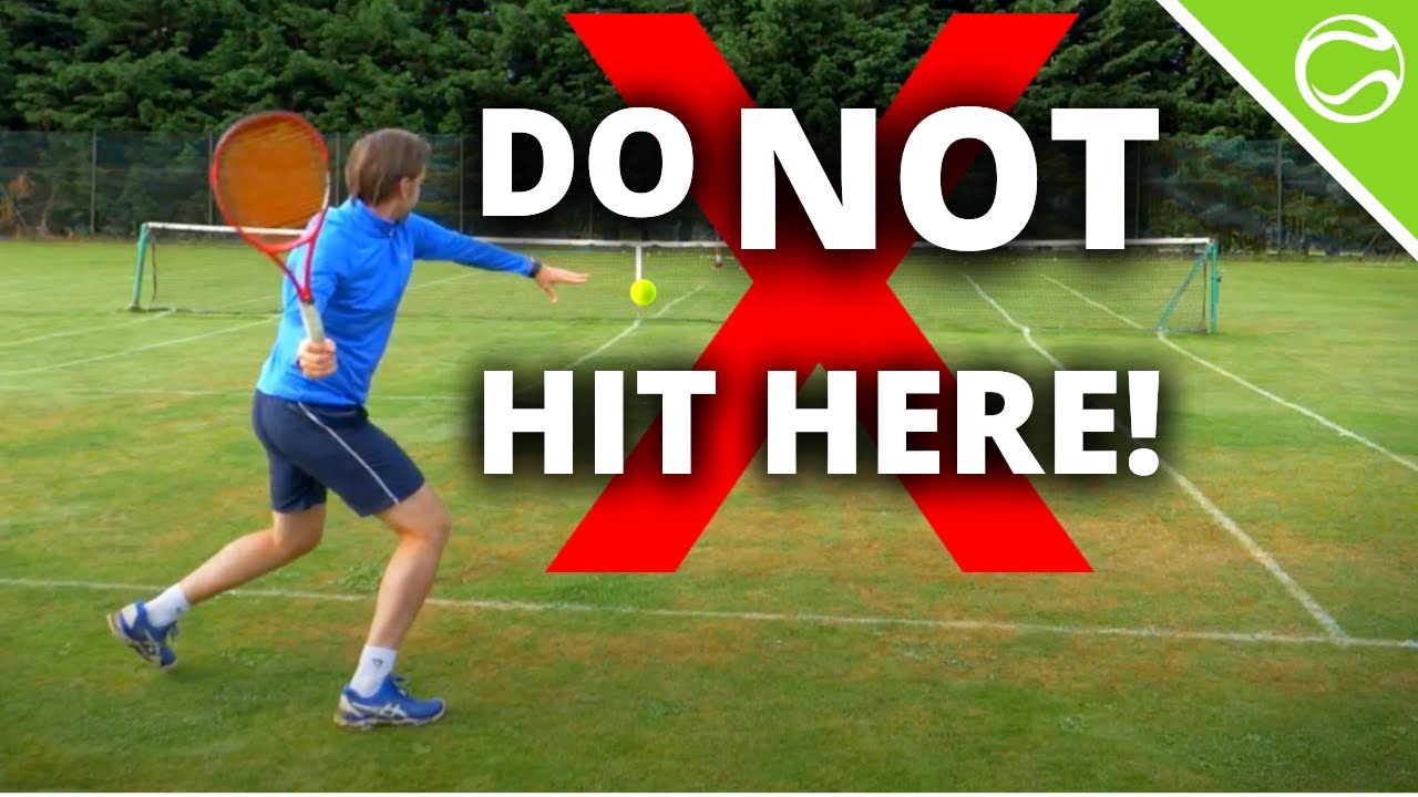 Do NOT Hit Here! Cross Court vs Down The Line Tennis Tactics Lesson