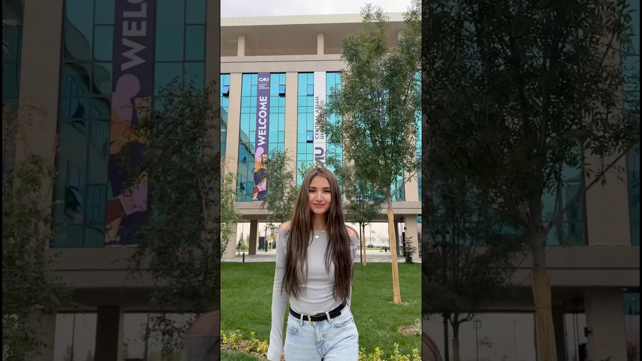 Explore the vibrant campus of Central Asian University! #UniversityCheck #CAU #UniversityVibes