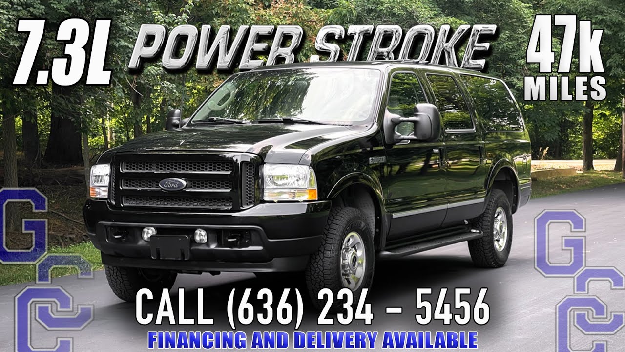 Продается Ford Excursion Limited 4x4 Diesel 2003 года выпуска с двигателем 7.3 Powerstroke. Пробе...