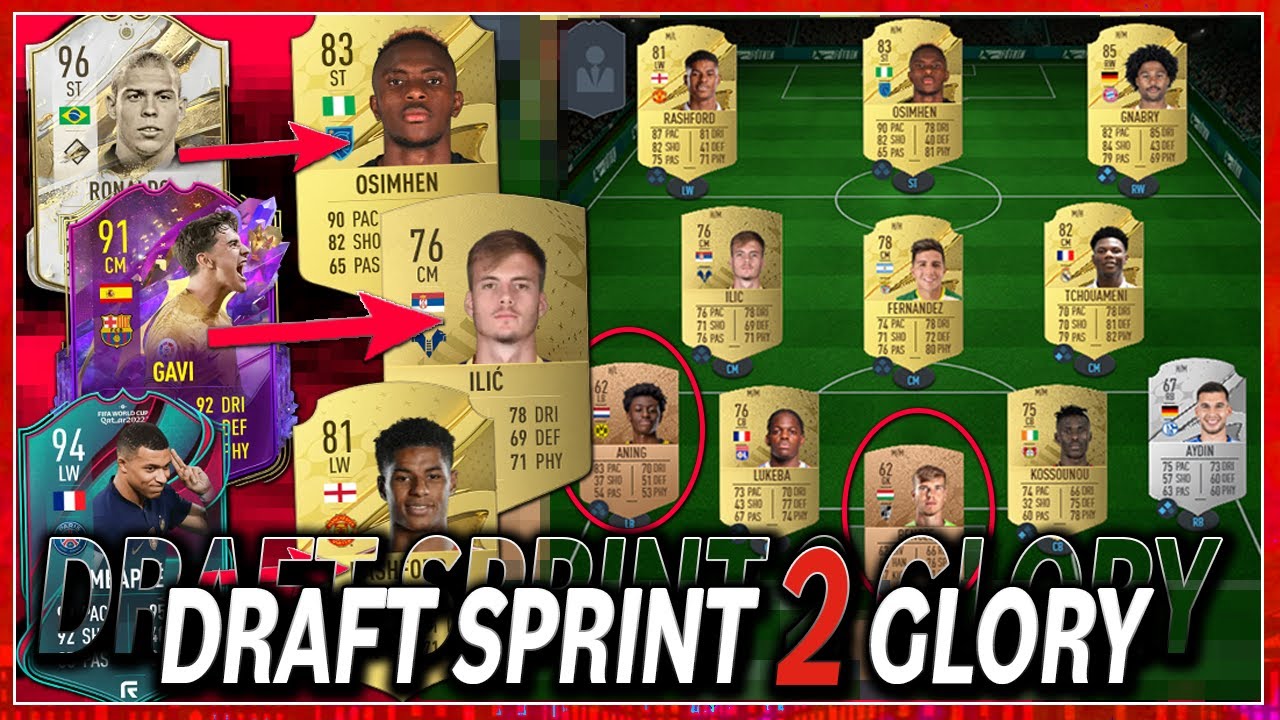 SPRINT TO GLORY KARRIERE in NEUEM FORMAT🔥🏆FIFA 23: DRAFT SPRINT TO GLORY