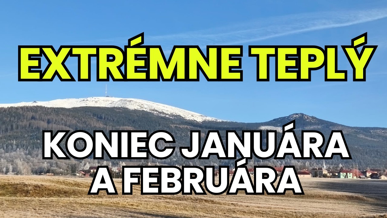 Náhle a výrazné oteplenie v JANUÁRI a FEBRUÁRI. Zopakuje sa aj tento rok? #predpoveď  #meteorológia