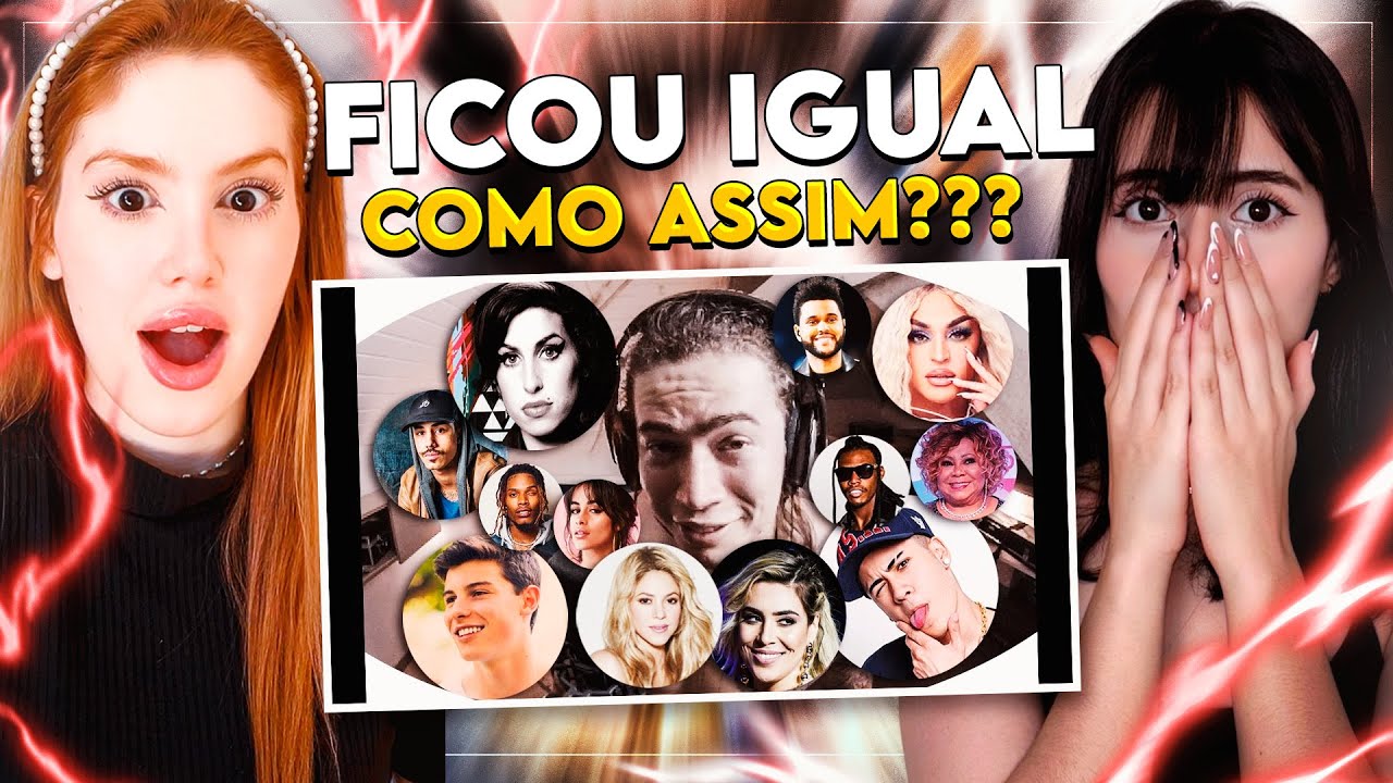 REACT | Whindersson Nunes: CANTORES INTERNACIONAIS TEM PARENTES BRASILEIROS | CR Reacts