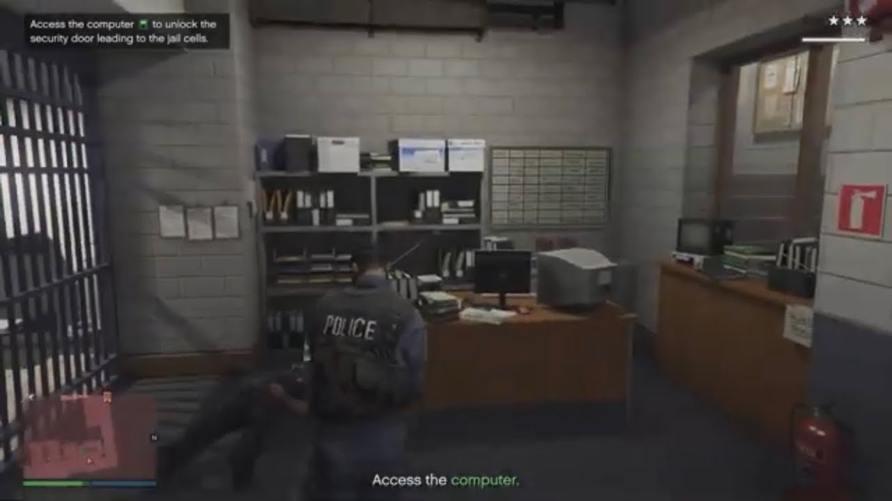 Mission row police station salvage yard robbery  part 2 | GTA online heist