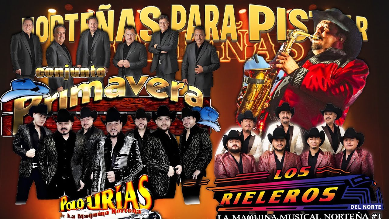 Puras Norteñas Pa' Pistear Mix 2026🍻Polo Urias, Los Rieleros Del Norte, Conjunto Primavera🍻