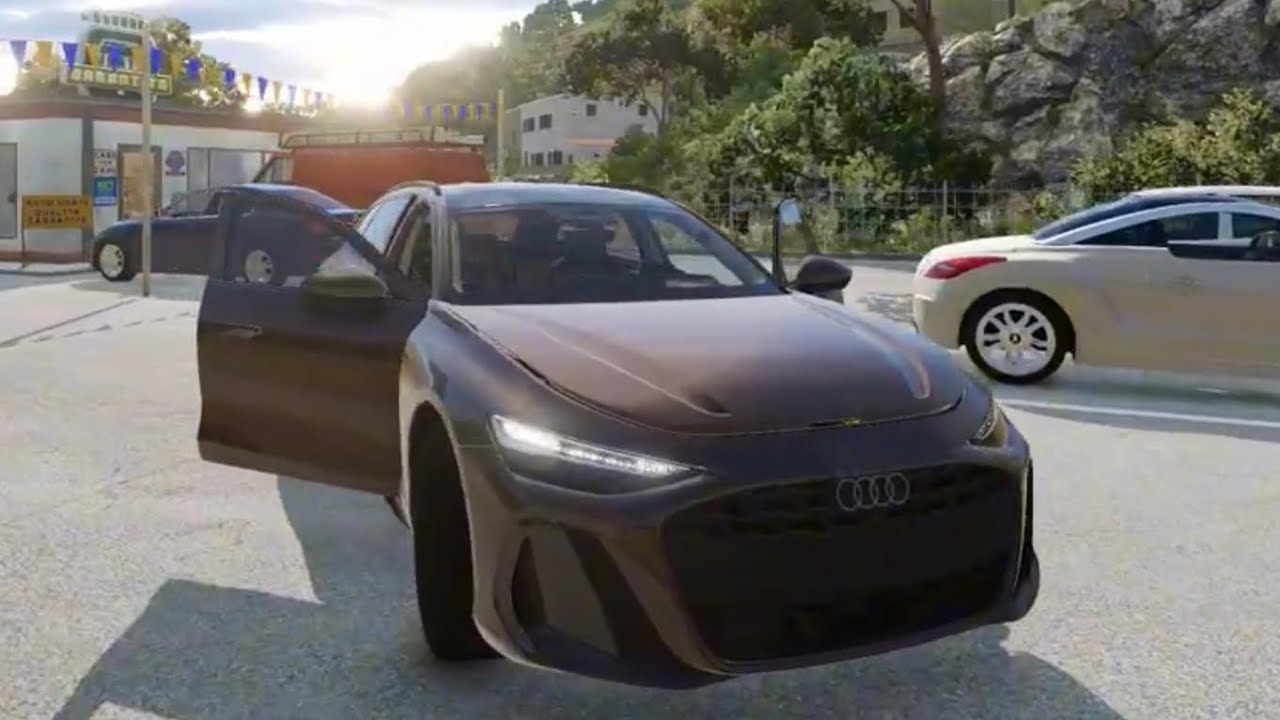 Test Driving the New 2025 Audi A6 C9 in BeamNG.drive