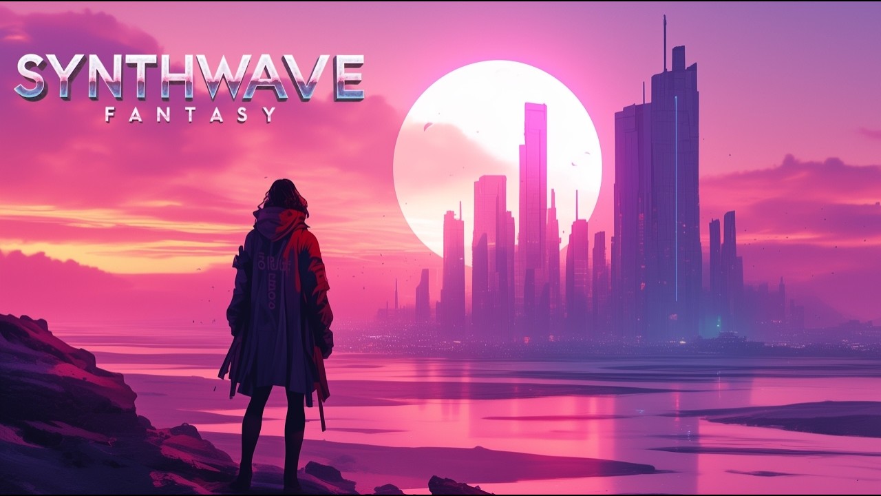 Synthwave Fantasy: 1.5 Hour Ethereal Violin & Sax Journey | Realmwalkers Melodyssey