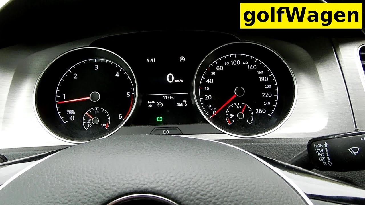 VW Golf 7 activated offroad menu w/o NAVigation