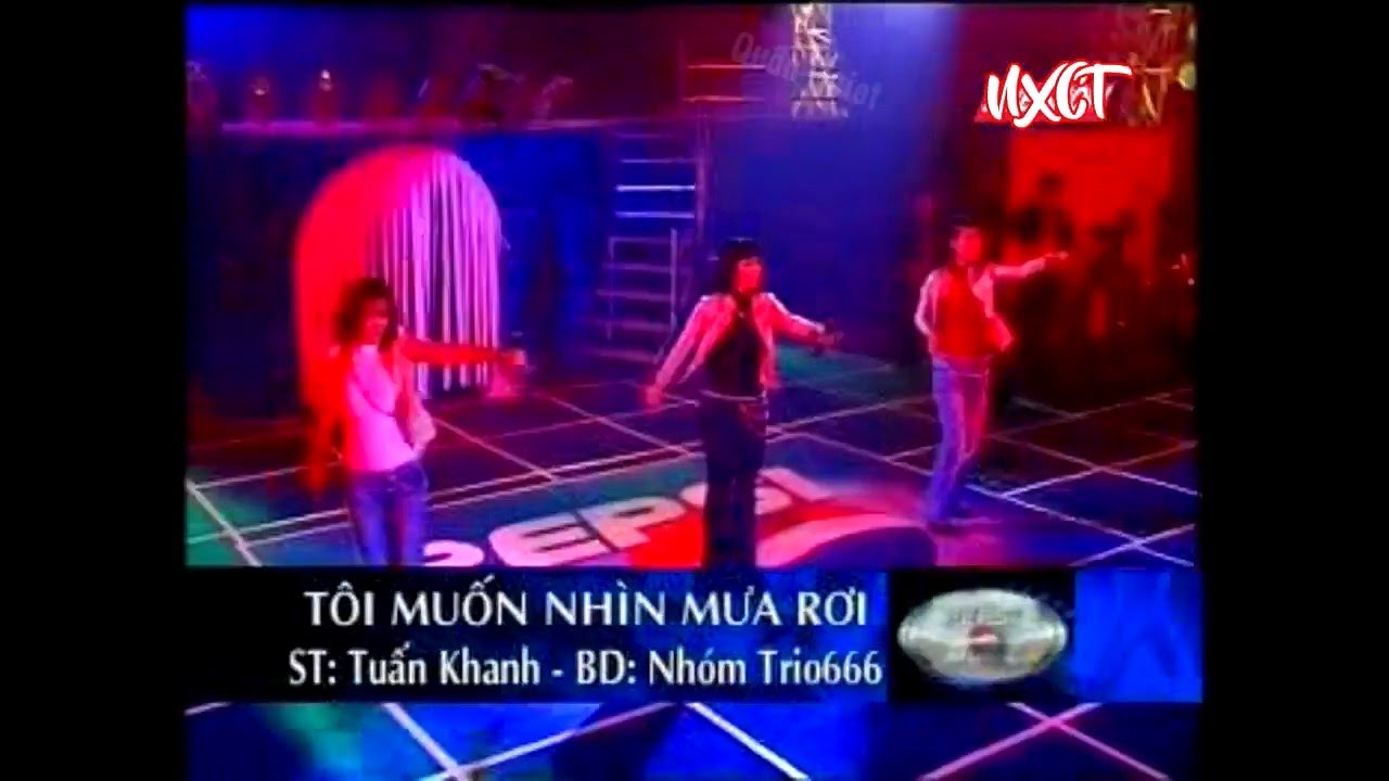 Trio 666 - Tôi Muốn Nhìn Mưa Rơi - Nhóm Ca và Bạn Trẻ HTV tháng 10 năm 2003 (video hiếm có lời)