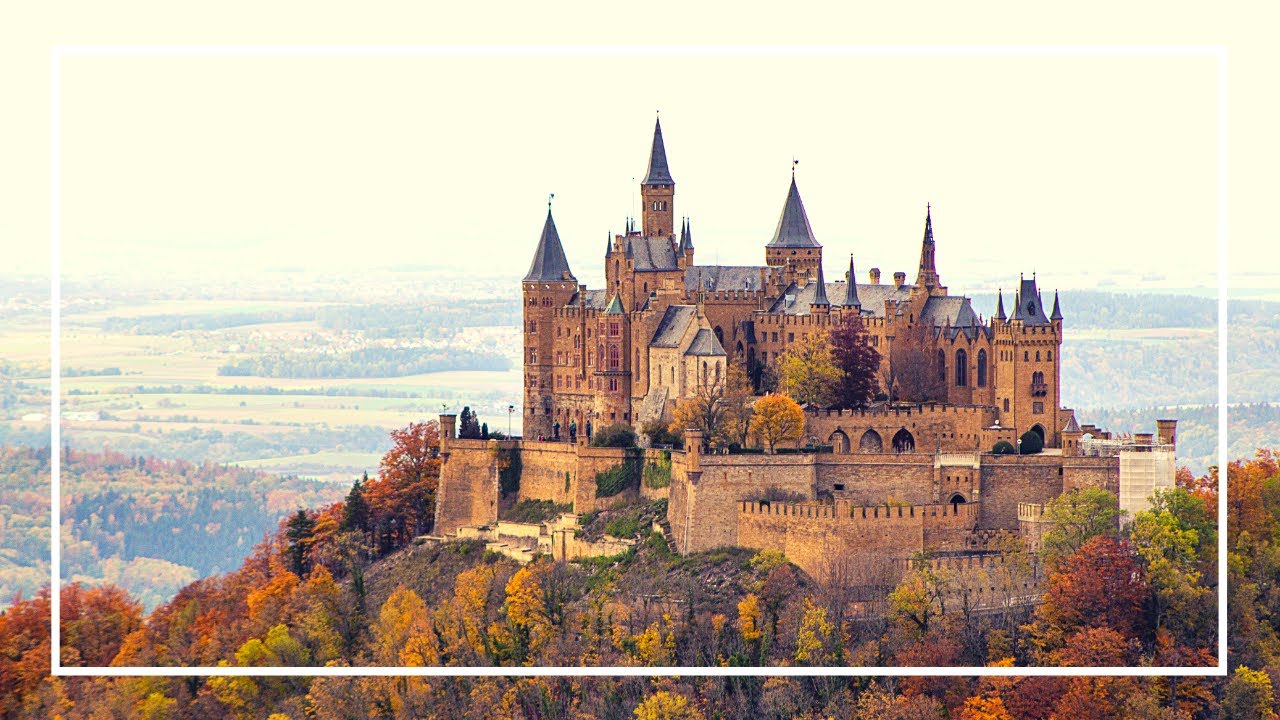 Ausblick auf die Burg Hohenzollern | Zeller Horn | Wandern Schwäbische Alb