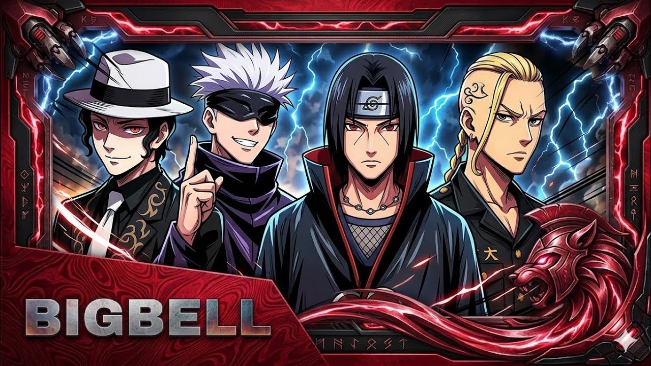 Rap về 4 NH&Acirc;N VẬT NGẦU NHẤT ANIME ( DRAKEN , GOJO ... ) - BigBell