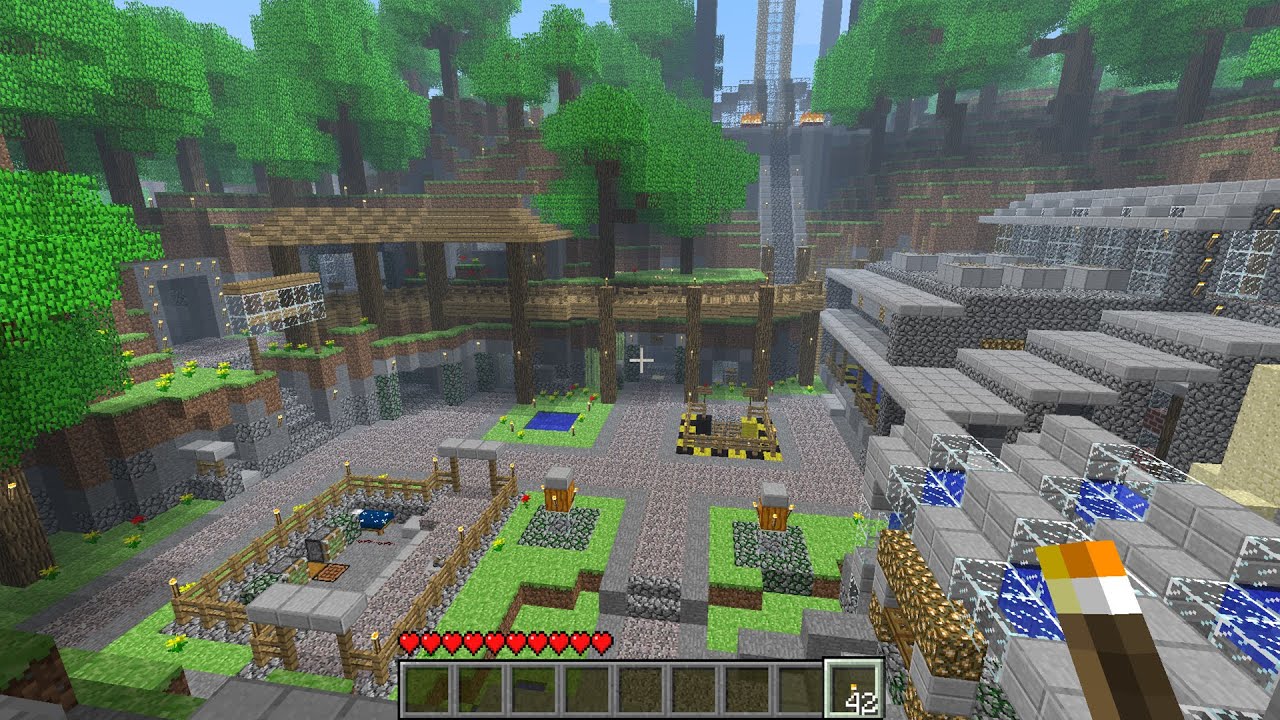 3 года на версии 1.7.3 БЕТА в Minecraft! Тур по Миру (1200+ часов)