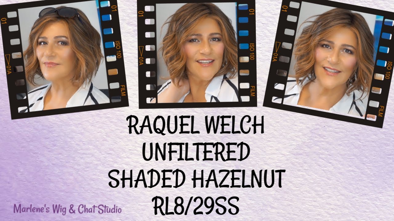 Raquel Welch UNFILTERED Wig Review | RL8/29SS | Shaded Hazelnut | Marlene's Wig & Chat Studio