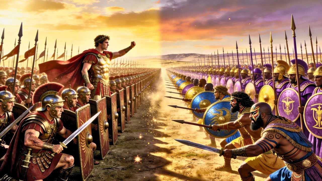 Scipio’s 8,000 Survivors WIPED OUT 20,000 Iberian Warriors at the Battle of Baecula