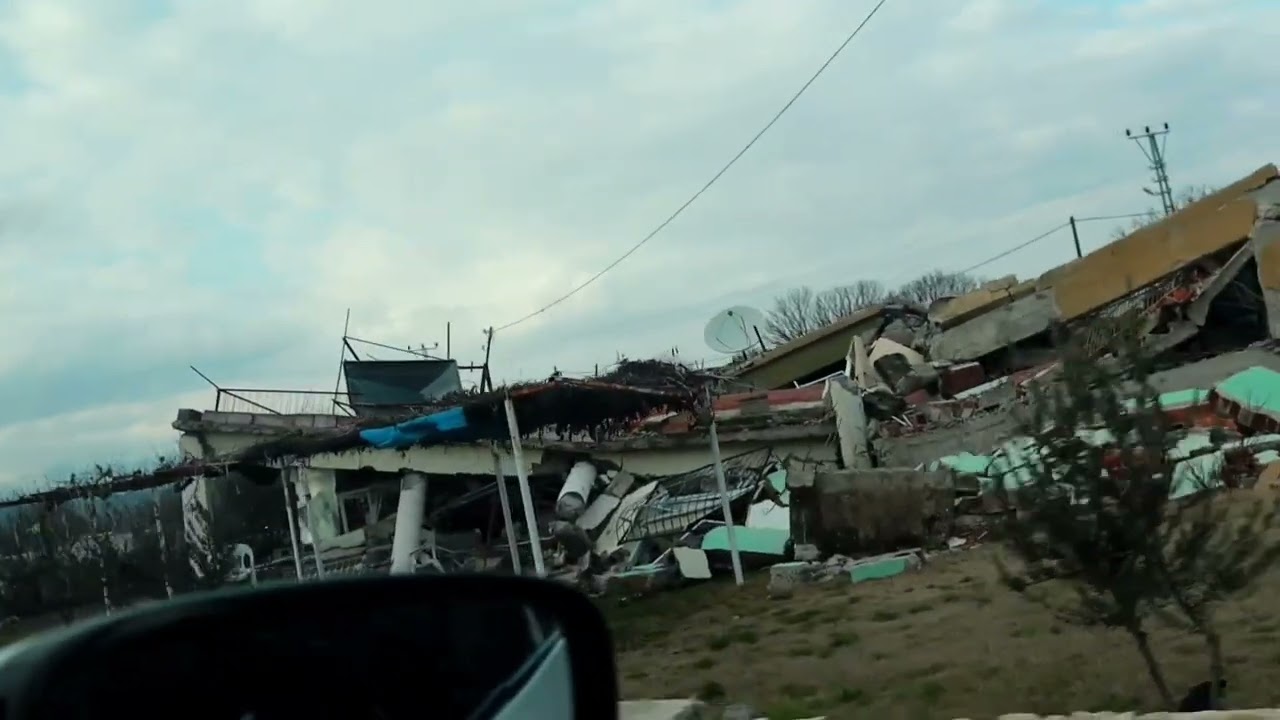 Gaziantep nurdağı depremde yazı köyleri yerle bir olmuş