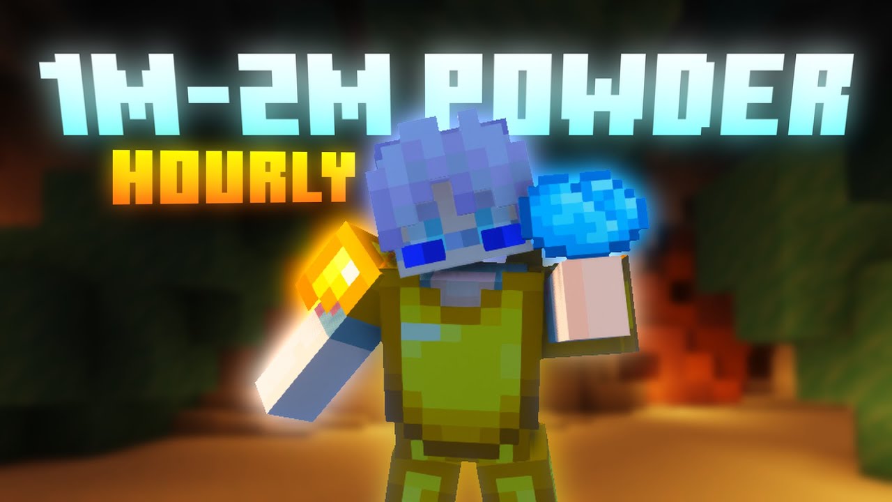 Glacite Powder Guide 900k-1,500,000 Hourly (UPDATED) | Hypixel Skyblock