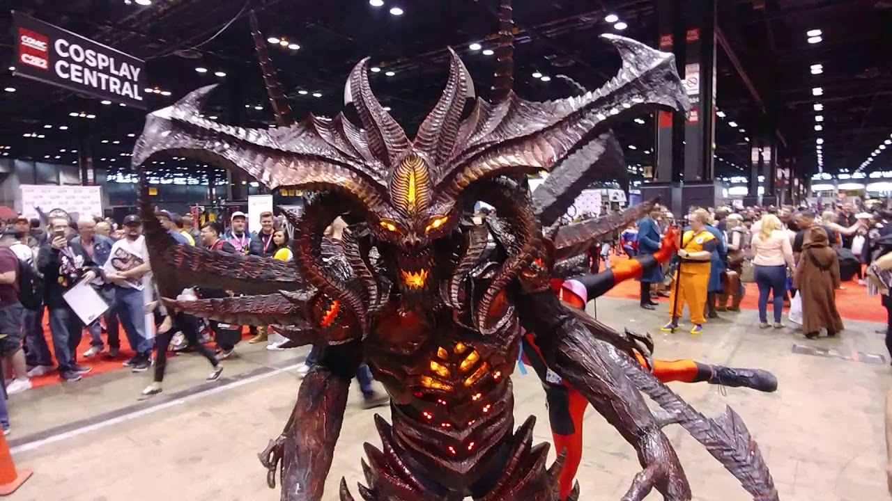 Amazing Diablo Costume Cosplay C2E2 2018