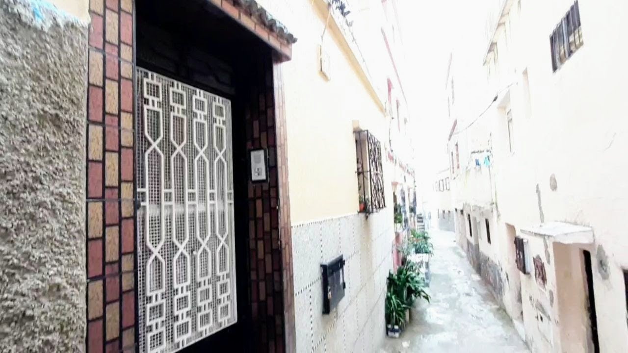 دار للبيع بطنجة مرشان #دار تتكون من أربعة طبقات موقع هادئ