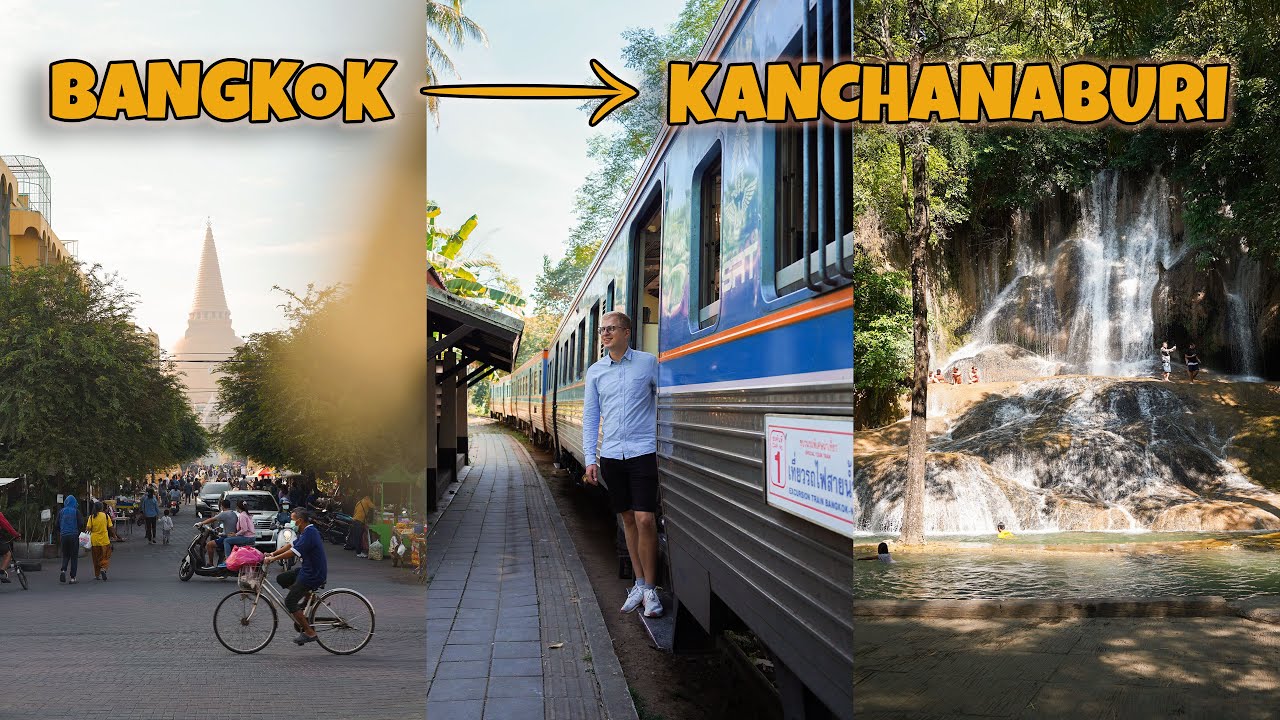 Mit der Todeseisenbahn nach Kanchanaburi 🚂 (Tagesausflug ab Bangkok zum Wasserfall) 🌊