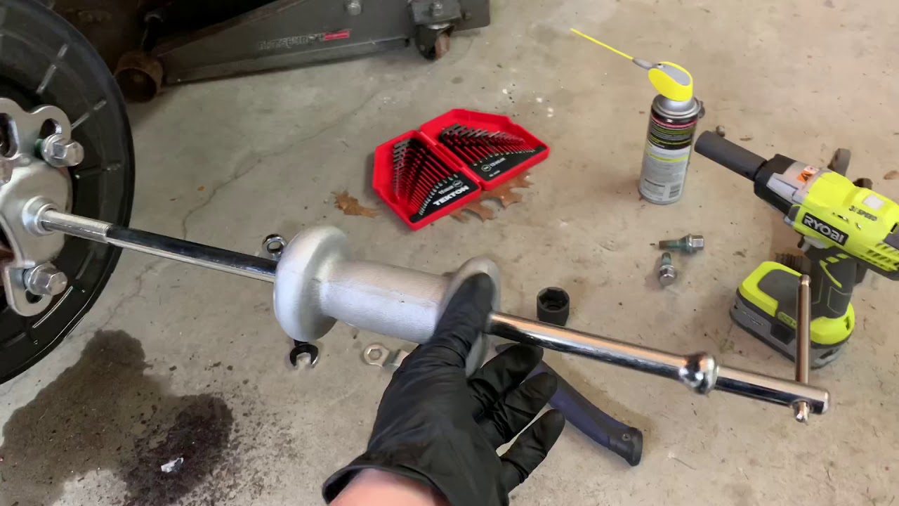 2015 Jeep Cherokee Trailhawk Rear Wheel Bearing, Brakes, and Rotor Replacement