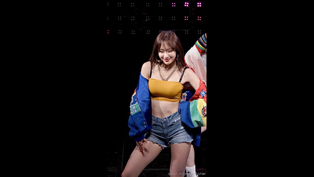 180503 EXID 하니 '위아래' 직캠 By 도라삐 @ 예원예술대 축제